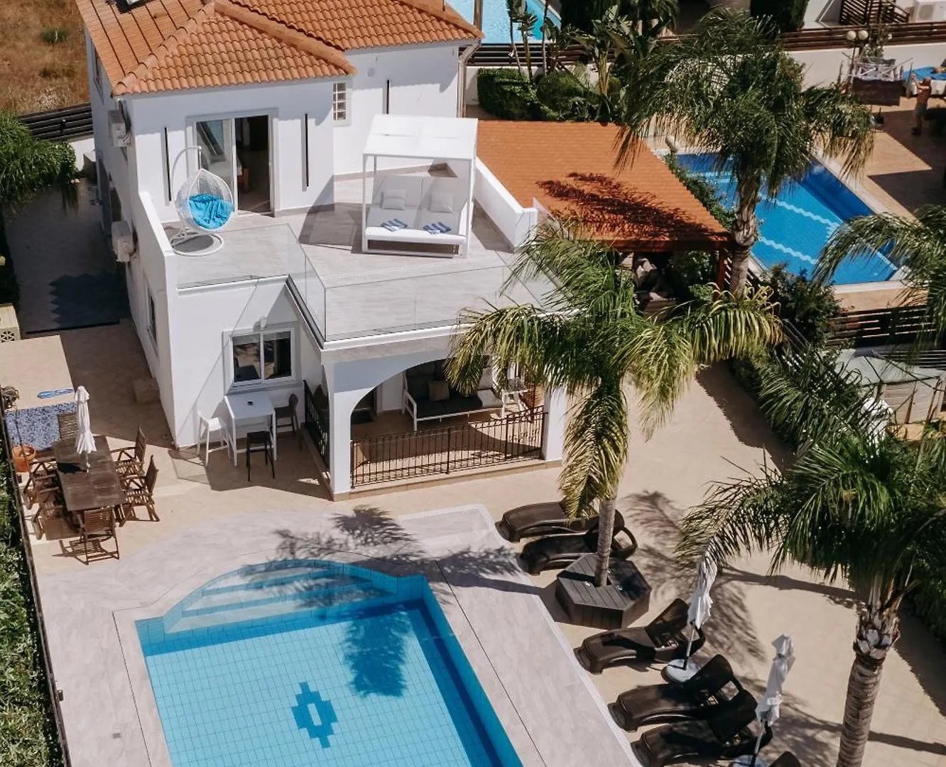 Sunset Villa Private Complex Heated Pool Айя-Напа